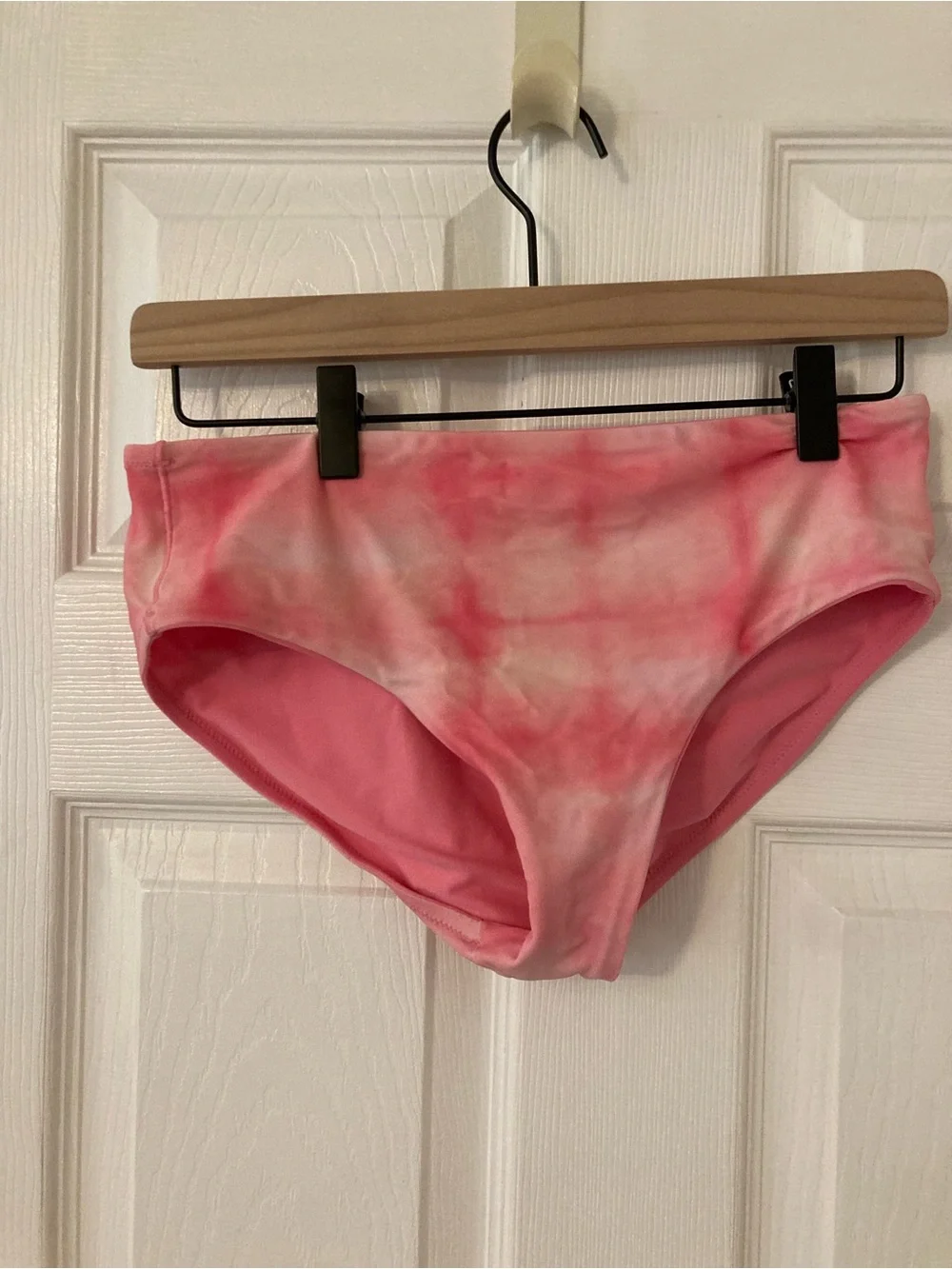 Athleta Pink Tie-Dye Crossback Tank with Reversible Bottom